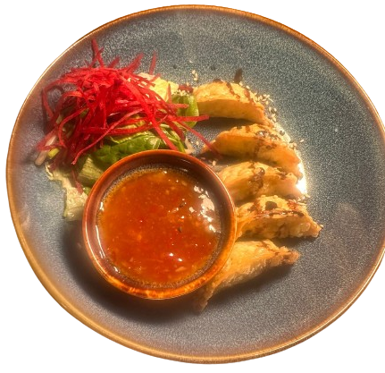 GYOZA MIT HÜHNERFLEISCH ( 4 Stk.)